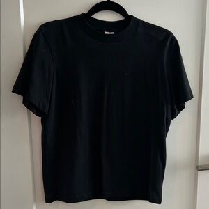& Other Stories Classic Black T-Shirt